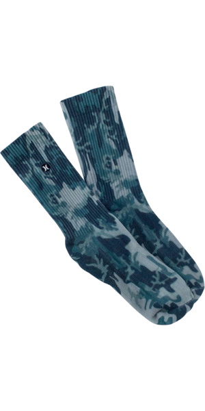 2026 Hurley Mens H2O Dri Crew Socks MSO0000700 - LT Stone Grey